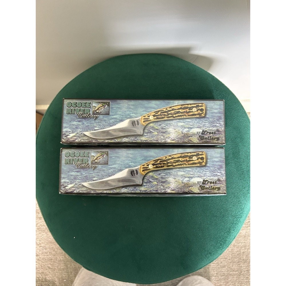 Set Of 2 Ocoee River Cutlery by Frost Cutlery: Model 0C- 534ST - NEW IN BOX